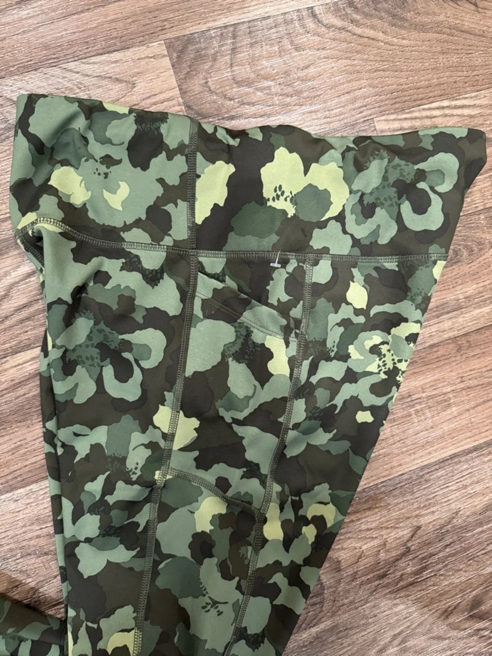 Avia Green Camouflage Leggings - Picture 5 of 5